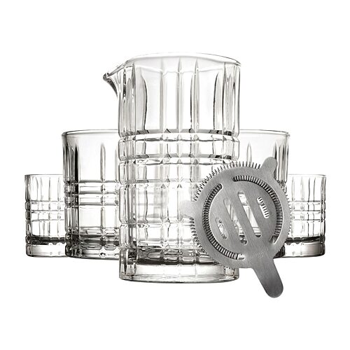 Godinger Whiskey and Rye Revey 6-pc. Mixing Drinkware Set, One Size, White
