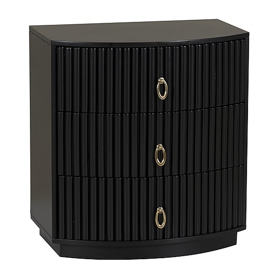 Linon Chantel 3 Drawer Nightstand