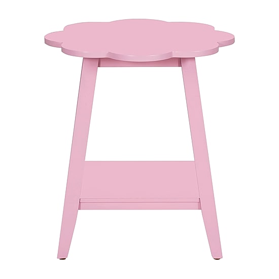 Linon Natalia Flower Side Table