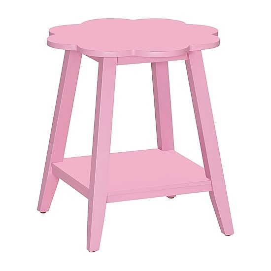 Linon Natalia Flower Side Table
