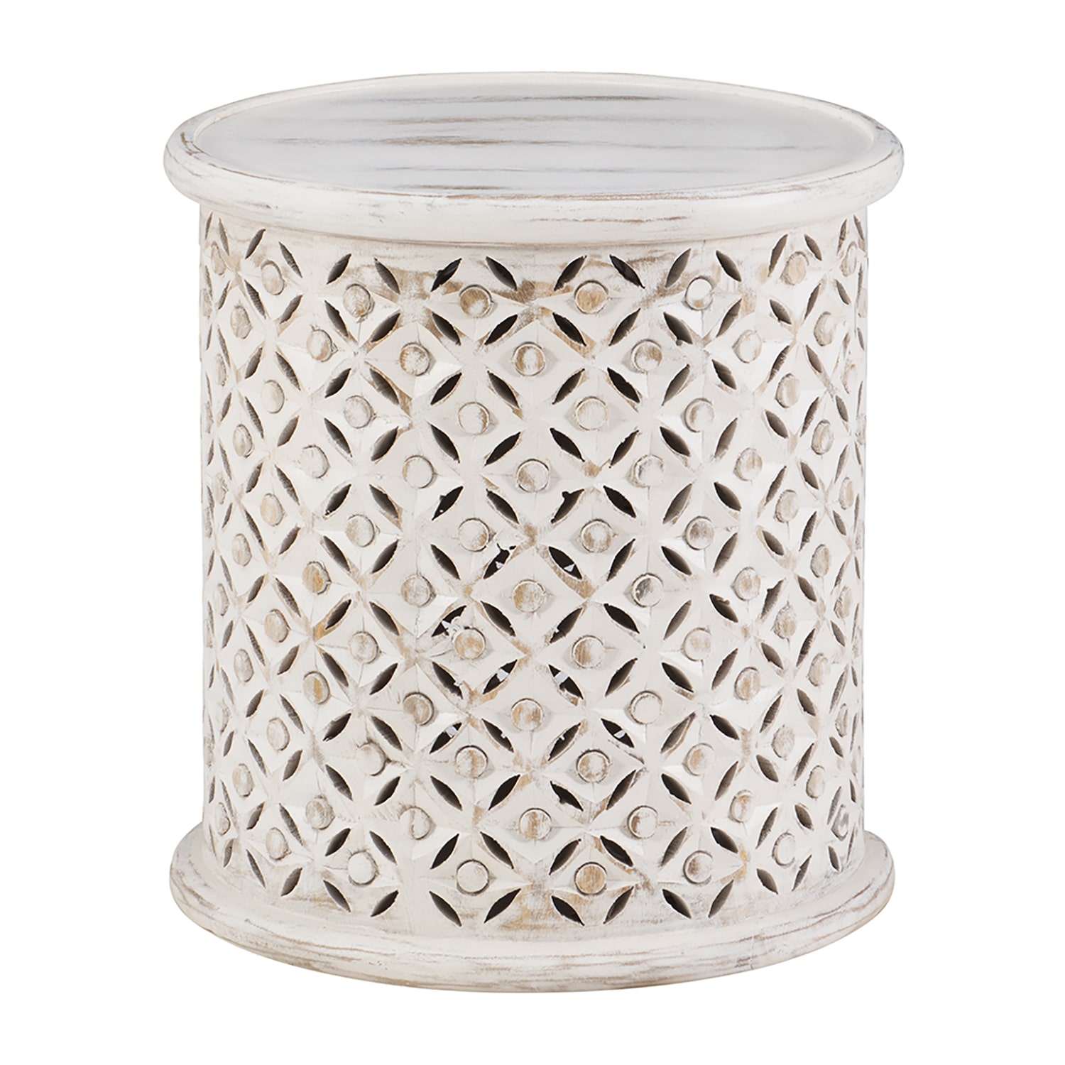 Linon Inora Hand Painted Accent Table