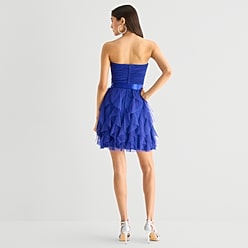 winter formal dresses for juniors Juniors' & Teen spaghetti straps over shoulders Formal Dresses for Juniors |