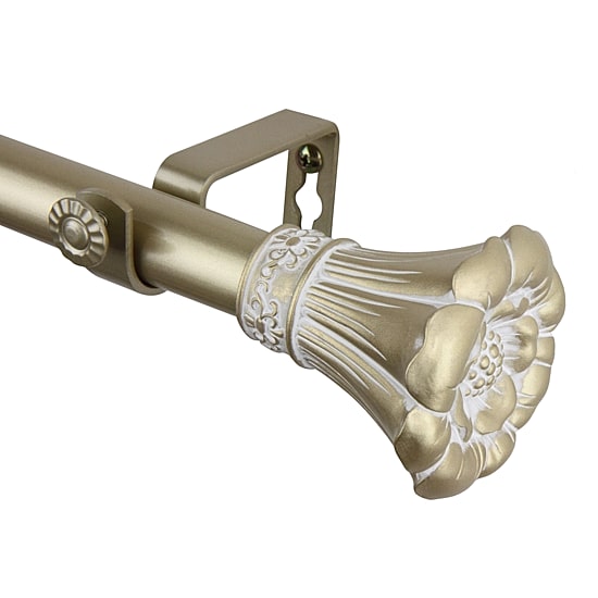 Rod Desyne Blossom 1" Adjustable Curtain Rod
