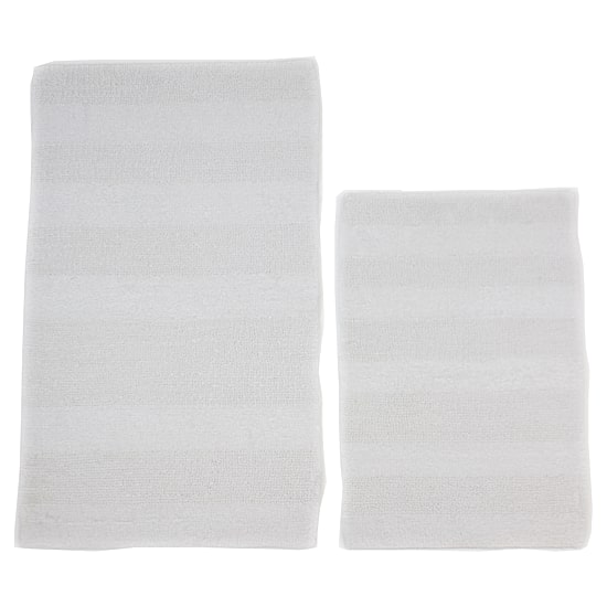Castle Hill London Wide Cut 2-pc. Bath Rug Set