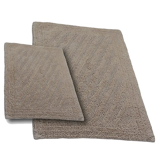 Castle Hill London Shooting Star Reversible 2-pc. Bath Rug Set