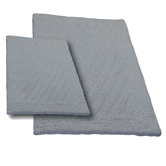 Castle Hill London Shooting Star Reversible 2-pc. Bath Rug Set