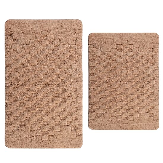 Castle Hill London Melange 2-pc. Bath Rug Set