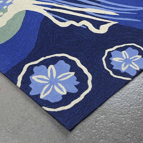 Liora Manne Capri Jelly Fish Hand Tufted Rectangular Rugs