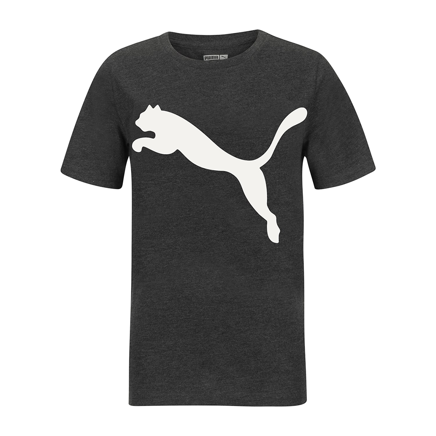 PUMA Big Kid Boys Crew Neck Short Sleeve Regular Fit Graphic T-Shirt
