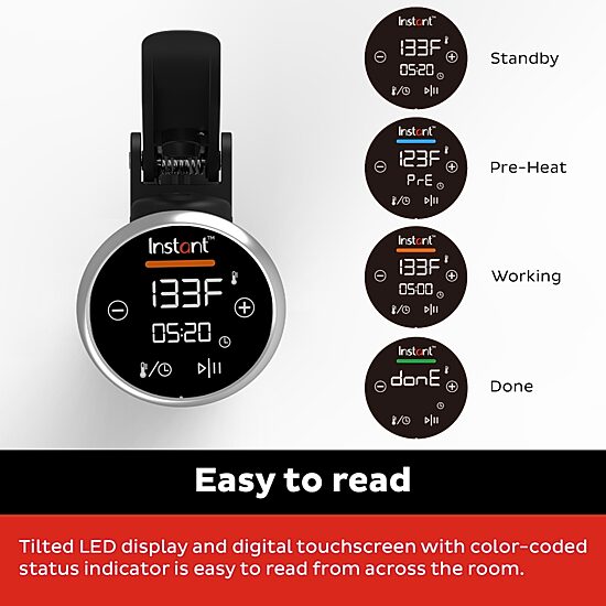 Instant® Accu Slim™ Sous Vide Immersion Circulator
