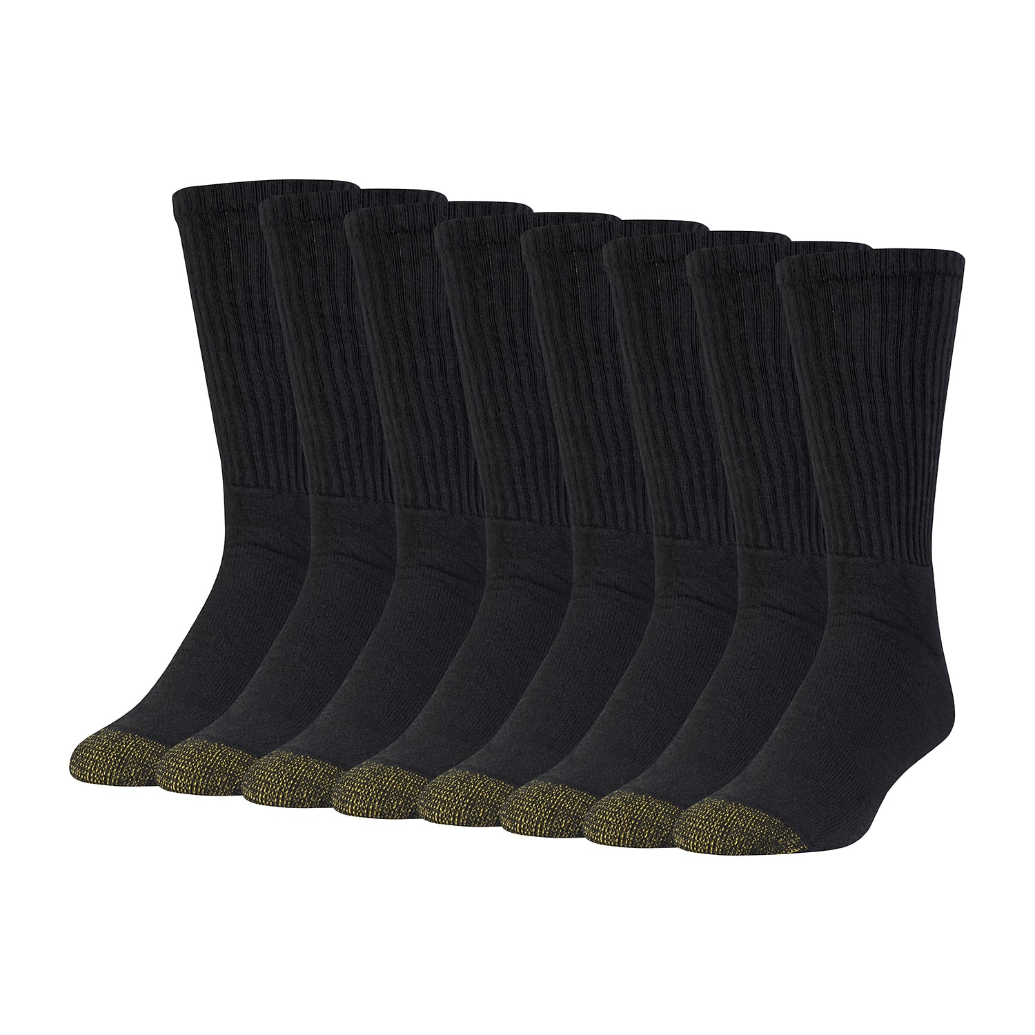 Gold Toe Athletic Sport Bonus Pack Mens 8 Pair Crew Socks