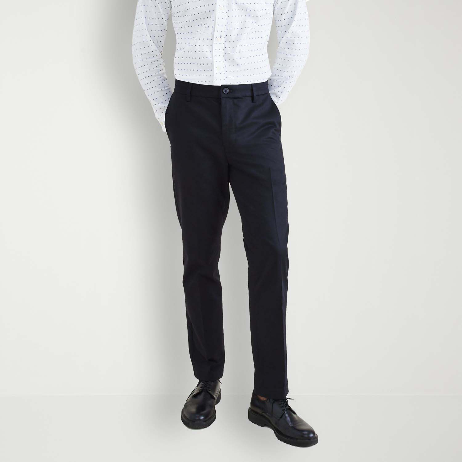 Dockers Signature Iron Free With Stain Defender Mens COMFORT WAISTBAND Slim Fit Flat Front Pant