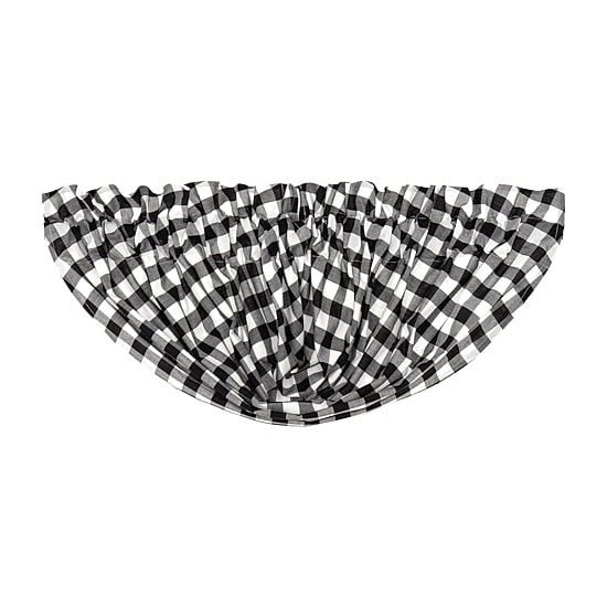 Vhc Brands Annie Check Light-Filtering Rod Pocket Single Balloon Shade