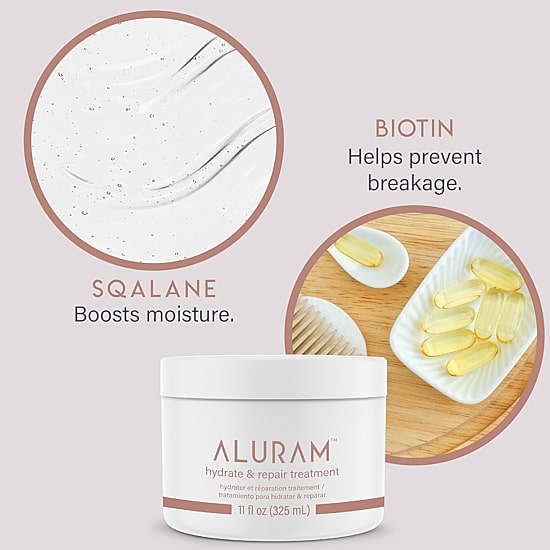 Aluram Hydrate And Repair Hair Treatment 11 oz.