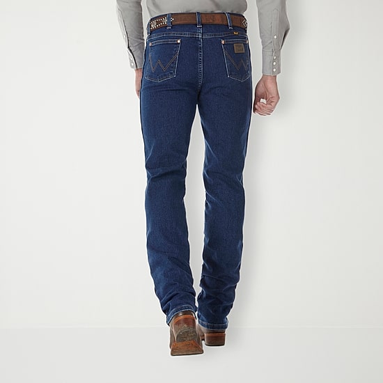 Wrangler Mens Cowboy Cut Stretch Fabric Slim Fit Jean