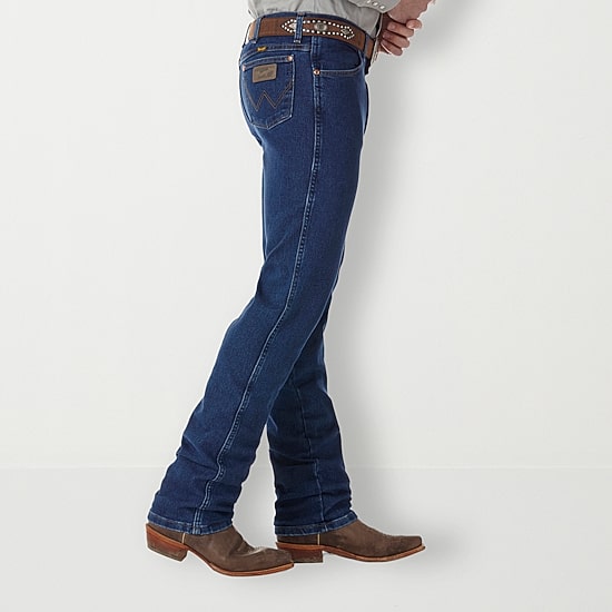 Wrangler Mens Cowboy Cut Stretch Fabric Slim Fit Jean