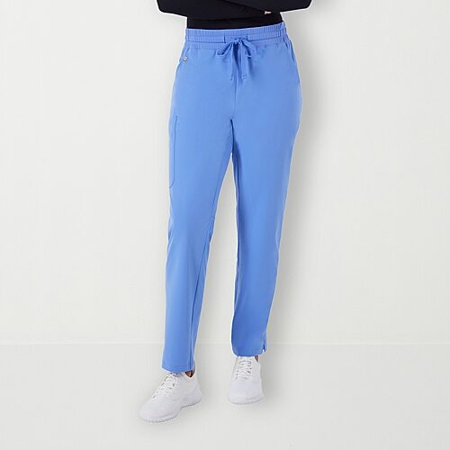 Hanes Womens Tag Free Moisture Wicking Scrub Pant, 3x-large, Blue