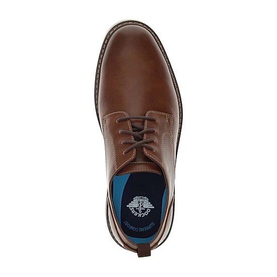 Dockers Easedale Mens Round Closed Toe Oxford Shoes