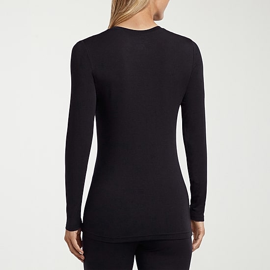 Cuddl Duds Womens Softwear Crew Neck Long Sleeve Thermal Shirt