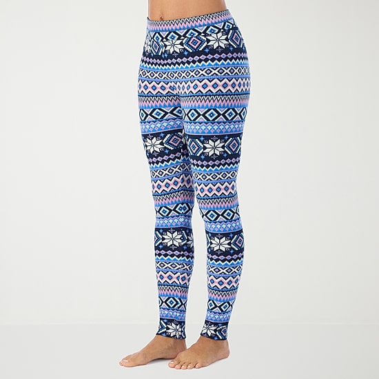 Cuddl Duds Fleecewear Tag Free Thermal Legging