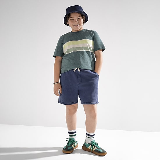 Thereabouts Little & Big Kid Boys Crew Neck Short Sleeve T-Shirt