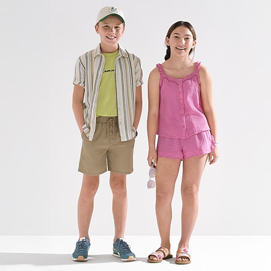 Thereabouts Pull-On Little & Big Kid Boys Adjustable Waist Jogger Short