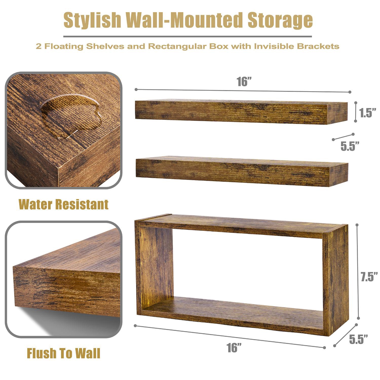 Sorbus Variety 3-Shelf Shelf with Baskets