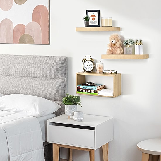 Sorbus Variety 3-Shelf Shelf with Baskets