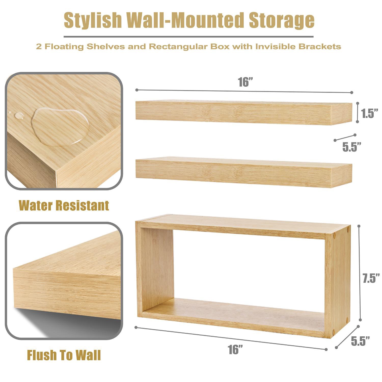 Sorbus Variety 3-Shelf Shelf with Baskets