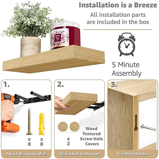 Sorbus Variety 3-Shelf Shelf with Baskets