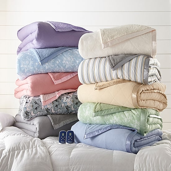 Micro Flannel Heated Electric Extra Weight Blanket