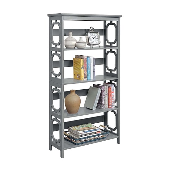Convenience Concepts Omega Office + Library Collection 5-Shelf Bookcase