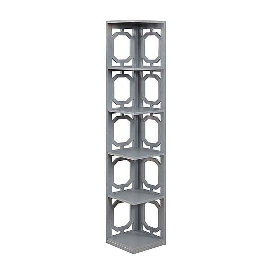 Convenience Concepts Omega Office And Library Collection 5-Shelf Bookcase