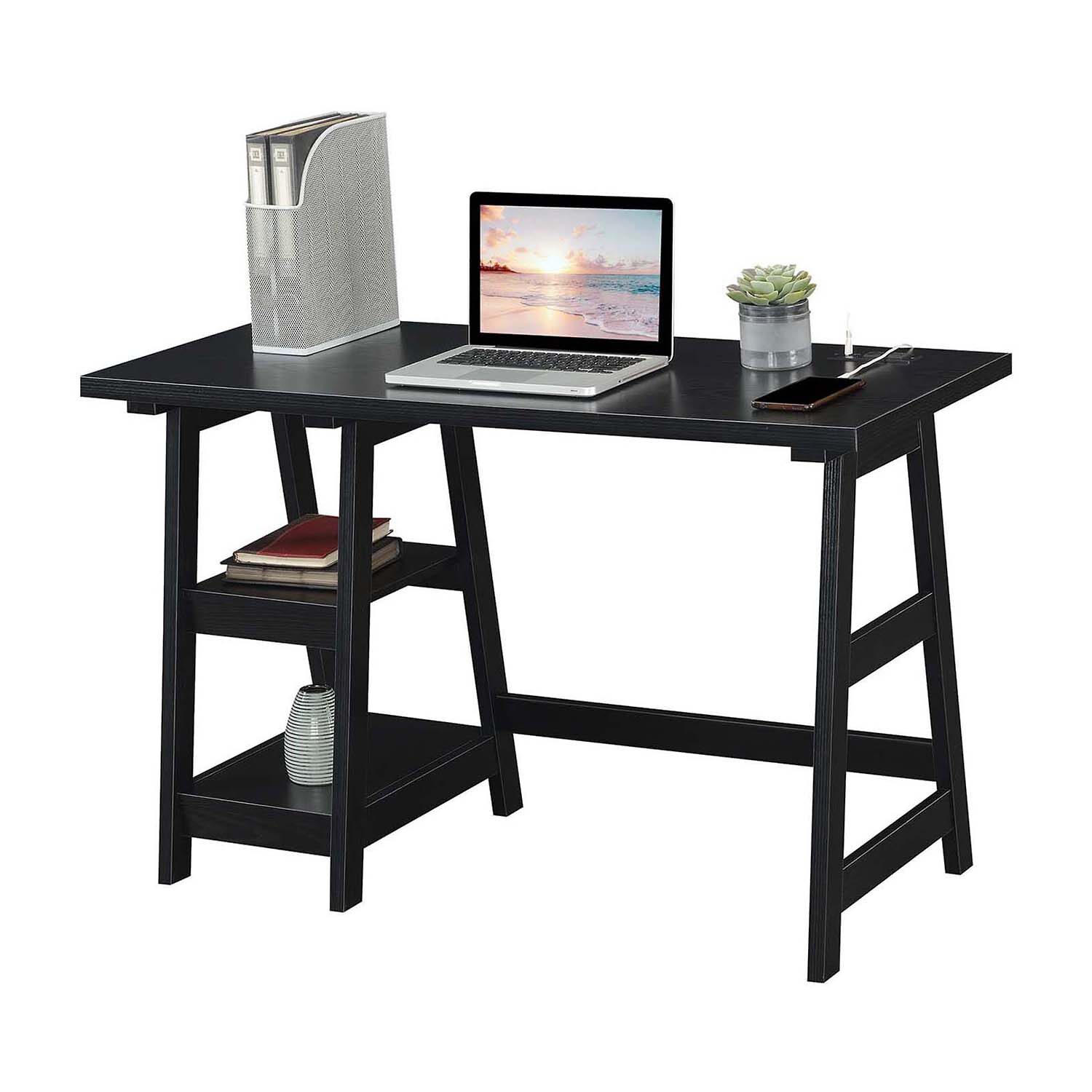 Convenience Concepts Designs2go Office And Library Collection Writing Desk