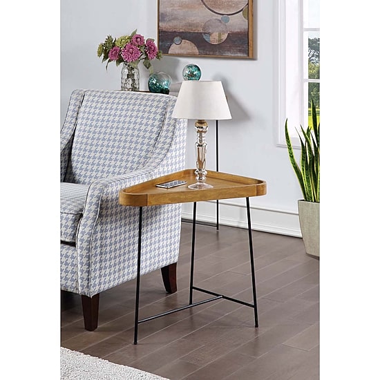 Convenience Concepts Lunar Living Room Collection End Table