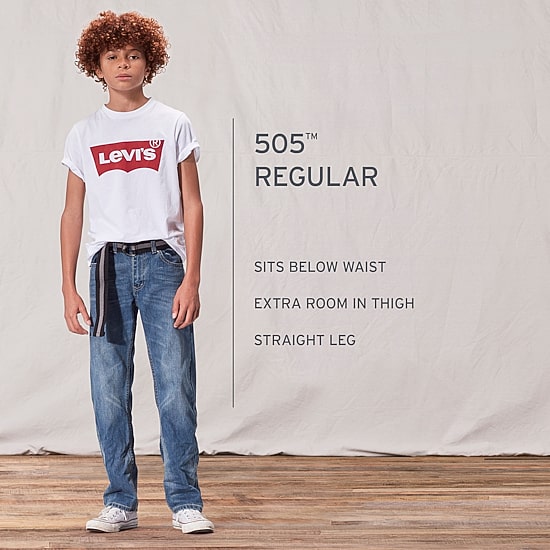Levi's® Little Boys 505™ Straight Leg Regular Fit Jean
