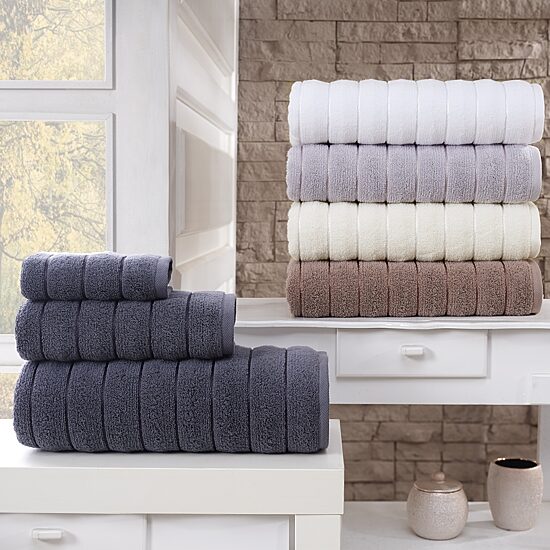 Depera Home Vague 4-pc. Quick Dry Bath Towel Set