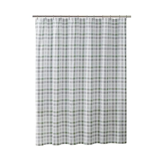 IZOD Gingham Shower Curtain