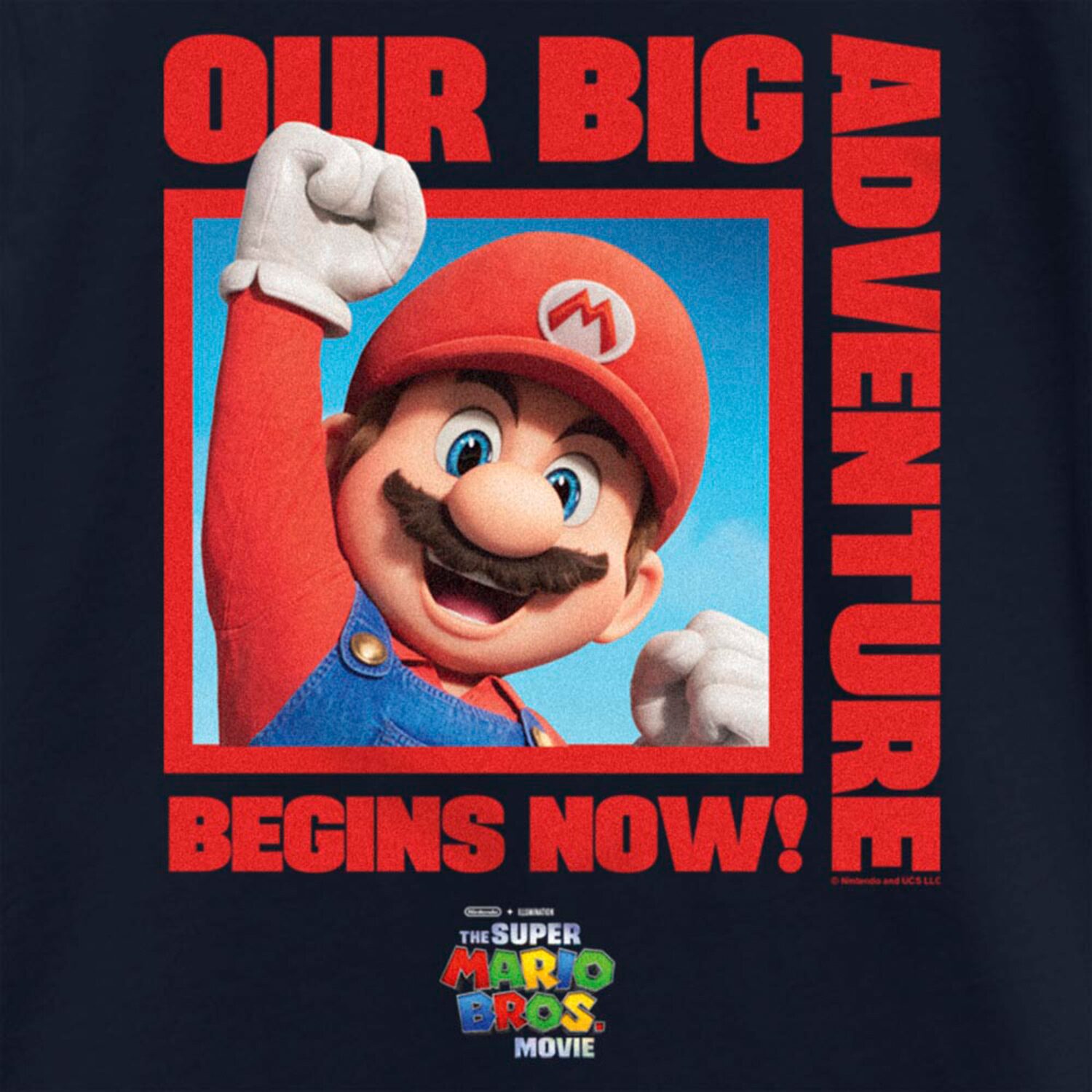 The Super Mario Bros. Movie Little & Big Kid Girls Crew Neck Short Sleeve Regular Fit Luigi Graphic T-Shirt