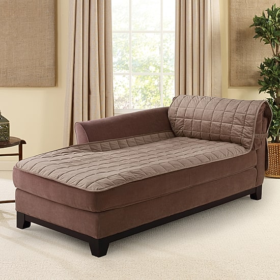 Sure Fit Deluxe Pet Chaise Furniture Sofa Protector