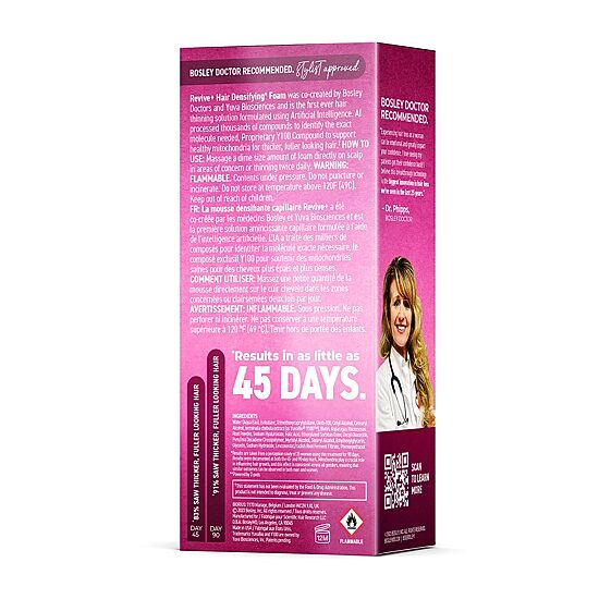 BosleyMD Womens Revive+ Foam Hair Mousse 2.1 oz.