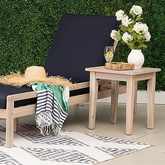 Linon Derek Square Dining Table