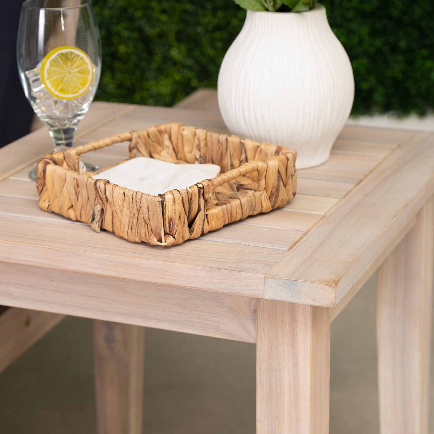 Linon Derek Square Dining Table