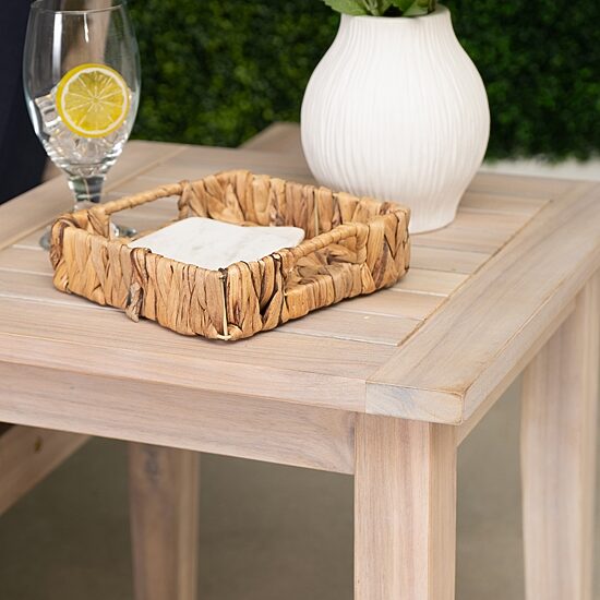 Linon Derek Square Dining Table