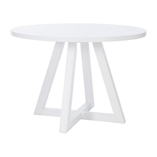 Linon Ternier Round Wood-Top Dining Table