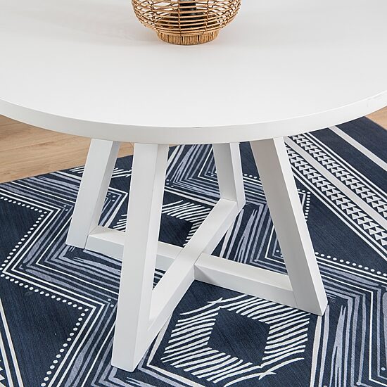 Linon Ternier Round Wood-Top Dining Table