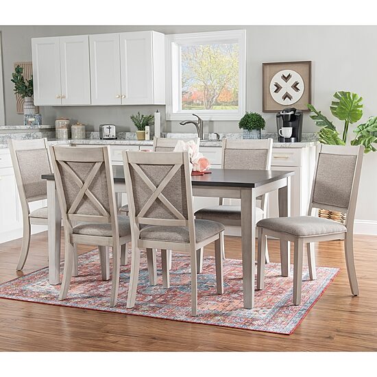 Linon Berisha 7-pc. Rectangular Dining Set