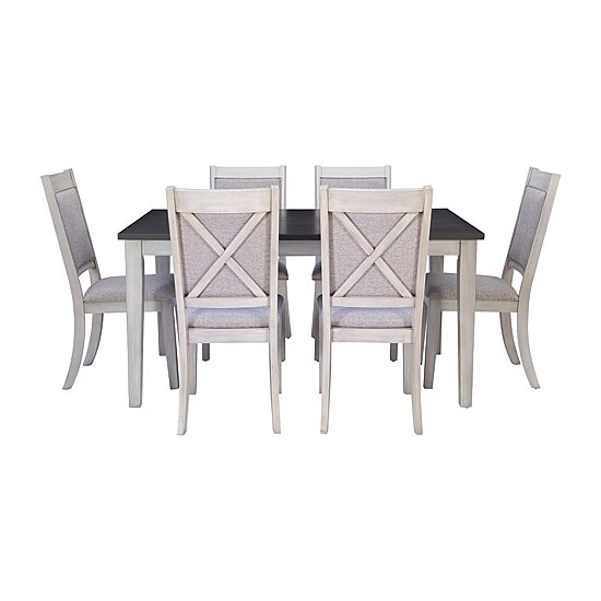 Linon Berisha 7-pc. Rectangular Dining Set