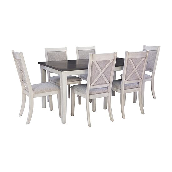 Linon Berisha 7-pc. Rectangular Dining Set