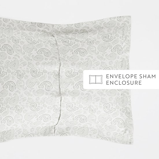 Casual Comfort Premium Ultra Soft 3-pc. Coarse Paisley Print Duvet Cover Set